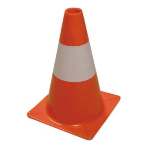 CONE DE SINALIZAÇAO POLIETILENO 30CM *